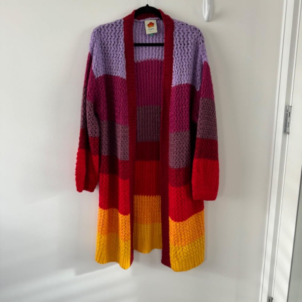 FARM Rio Multicolor Long Cardigan - Picture 7 of 7
